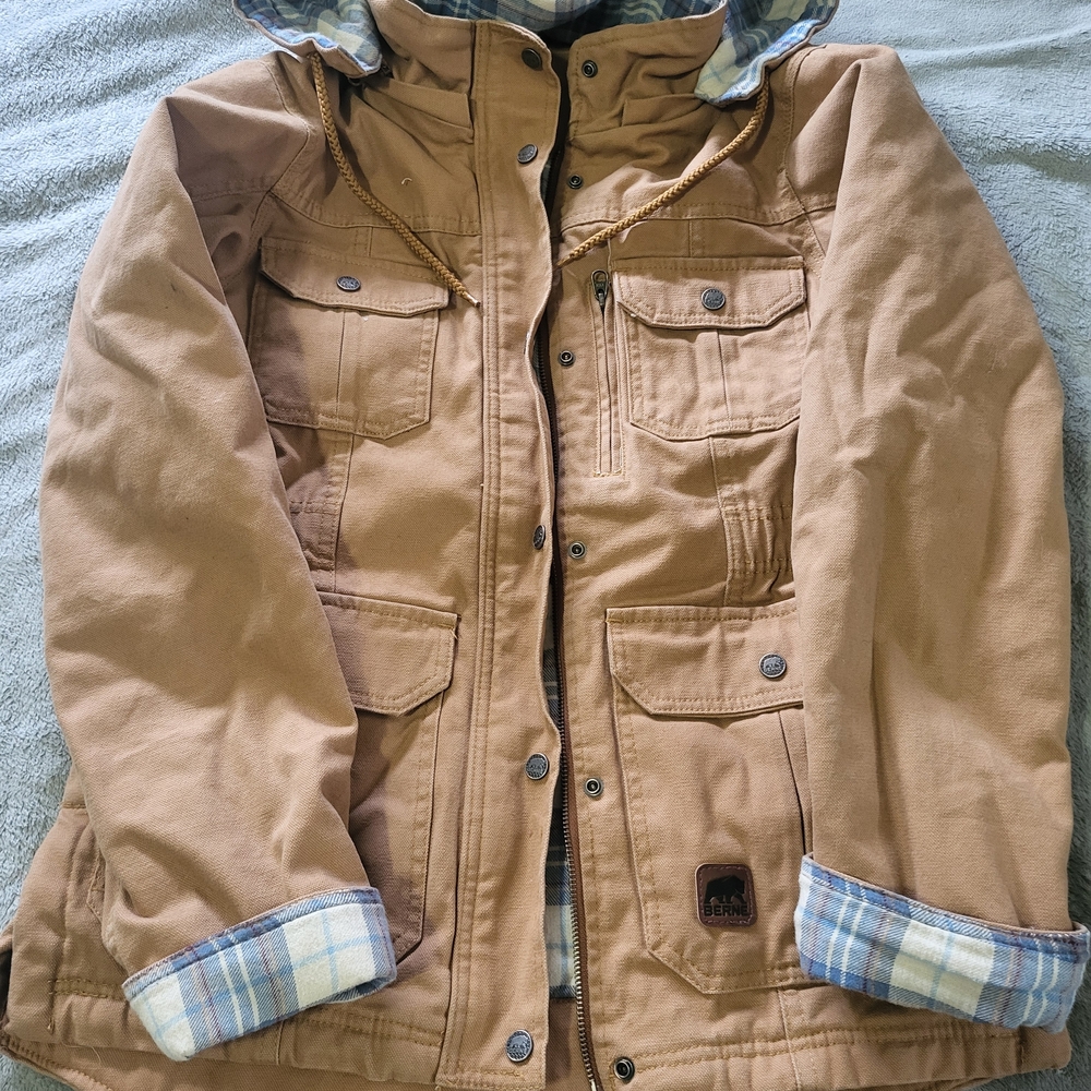 Berne Women's Tan Insulated Barn Jacket